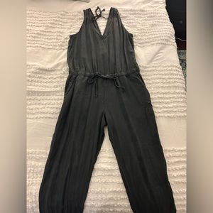 Ankle crop jumpsuit